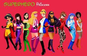 ok here one is of superheros now can you find cinderella in a meat dress when her fairy god mother is