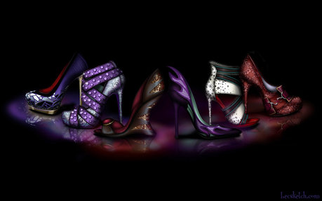  Yay! I l’amour all these shoes :) Find a pic of shoes that someone has painted with a Raiponce theme