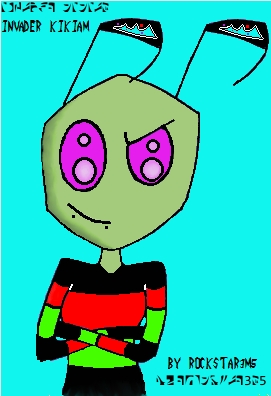  Name: Kikiam Species: Irken pet/robot: Tis. She is a SIR Unit, not originally mine, but mine now