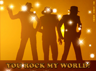  i choose this pic, cause today July 31th,2001:Michael Jackson's "You Rock My World" Debuted on Radio