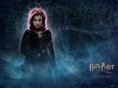  dag 6: Tonks. She's funny, friendly, clumsy and a good friend.