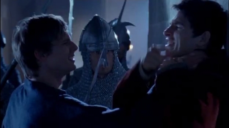  Gaius: Do not think that since you're an 80 yeard old man, Merlin, I'm gonna share with anda my retire