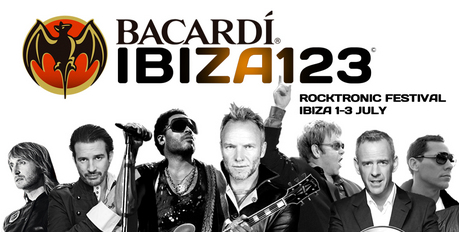  Elton John will be playing at the BACARDI IBIZA 123. http://on.fb.me/MAinoi 2th of July: Elton Jo