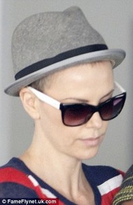  recently we could admire the blond locks from charlize theron in the successful movie snow white and