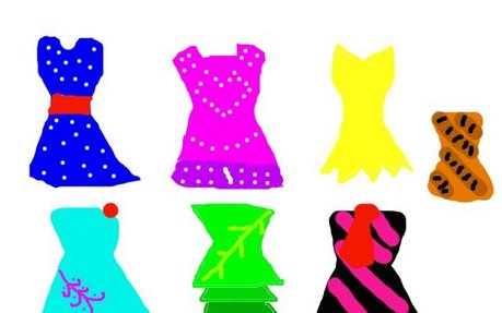 KKZ!! i need ideas of dresses and the pic below are my ideas. no copying! i also need people to model