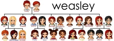  I'm Rose Weasley and Roxanne Weasley! (only one person per character) And toi can be up to two cha