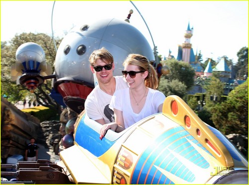 Chord Overstreet & Emma Roberts: Disneyland Duo