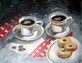 Coffee And Doughnuts Now Being Served - cassidy86 fan art