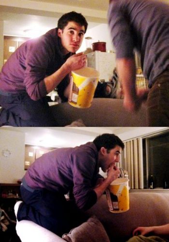  Darren and popcorn