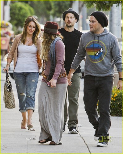  Hilary & Mike out in Toluca Lake