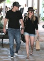 Hilary - With Mike shopping in Malibu - August 14, 2011 - hilary-duff photo