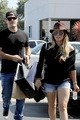 Hilary - With Mike shopping in Malibu - August 14, 2011 - hilary-duff photo