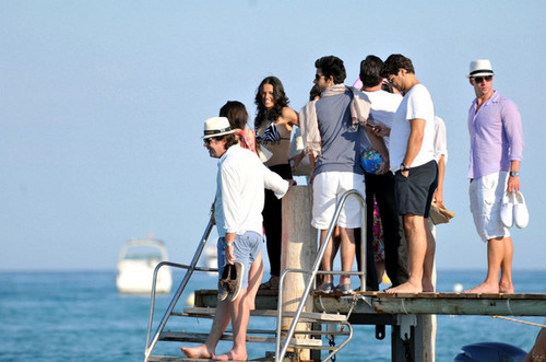  Michelle Rodriguez on a Yacht in Saint Tropez - May 22, 2011