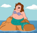 Peter as a Mermaid - family-guy photo