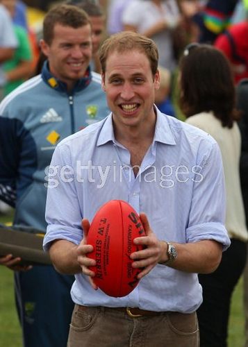 Prince William Visits Australia 