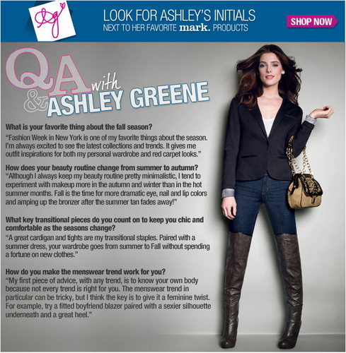  Q & A with Mark Brand Ambassador; Ashley!