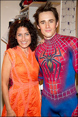  Spider-Man Turn Off the Dark - Backstage [August 14, 2011]