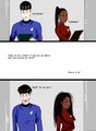 Spock and Uhura - spock-and-uhura fan art