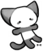 digital kitty  - random icon