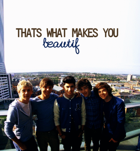  1D = Heartthrobs (Enternal amor 4 1D) That's What Makes U Beautiful!! 100% Real ♥