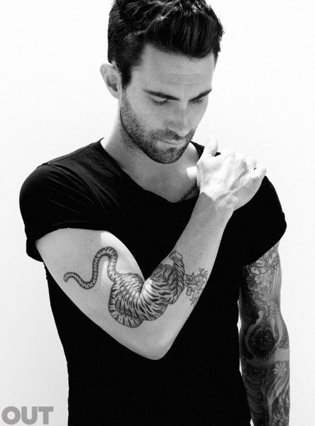 Adam Levine Photoshoot for Out Magazine Maroon 5 Photo 24692548 
