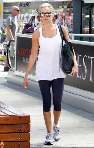  Ashley - Arriving at the Equinox Gym in West Hollywood - August 18, 2011