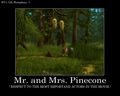 Mr. & Mrs. Pinecone! - alpha-and-omega fan art