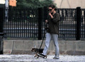 Natalie Portman spotted walking her Dog in NY, Aug 18 - natalie-portman photo