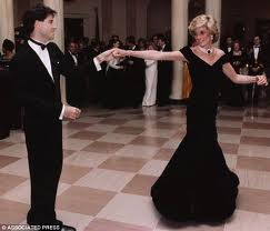 Princess Diana dancing with John Travolta