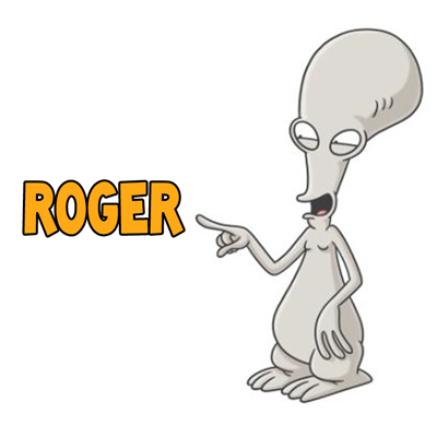 Roger The Alien!