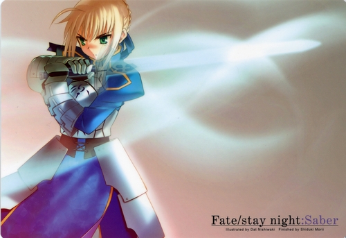 Saber ( Fate/Stay Night )