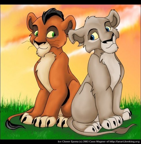  Scar and Zira as cubs