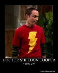 Sheldon Cooper FTW