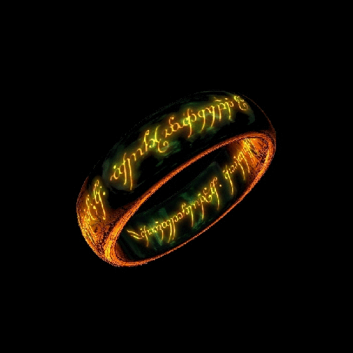 The One Ring Gif Lord of the Rings Fan Art (24662845) Fanpop