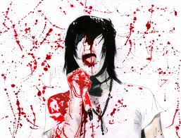  andy sixx covered in blood
