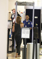 miley cyrus at an airport in LAX - miley-cyrus photo