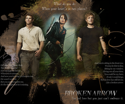  Gale, Katniss and Peeta