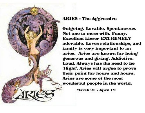  Im an Aries.