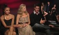candice-accola - Katerina Graham, Candice Accola and Steven R McQueen talk Vampire Diaries screencap