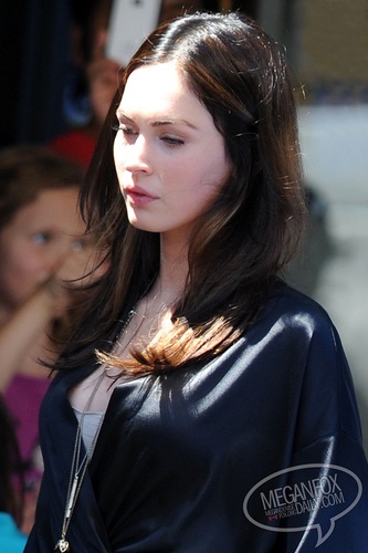  Megan - On location for This is Forty in Los Angeles, CA - August 23, 2011