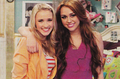 Miley~On The Set With The Cast (Hannah Montana Forever) - miley-cyrus photo