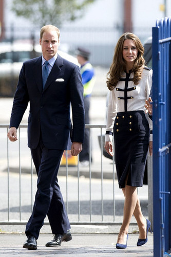  Prince William and Kate Middleton Visit Birmingham