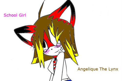  ~School Girl~ Angelique the vocaloid lynx