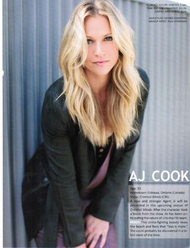 AJ - Fall TV Preview in Zooey Magazine