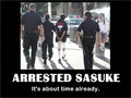 Arrested Sasuke - anime photo