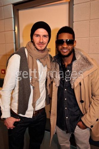 Becks and his friend Usher (: