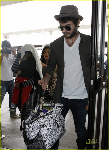  Christina - At LAX Airport in Los Angeles - August 23, 2011