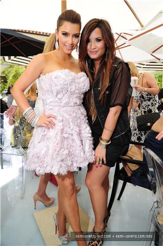 Demi - Kim Kardashian's Bridal Shower - August 2011