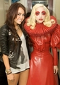 Gaga-with-Miley - miley-cyrus photo