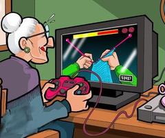  Grandma video game!